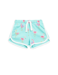 Pure Cotton Flamingo Print Shorts (2-7 Yrs)