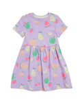 Pure Cotton Fruit Print Dress (2 - 7 Yrs)