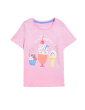 Pure Cotton Ice Cream T-Shirt (2-7 Yrs)