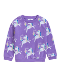 Cotton Rich Unicorn Print Sweatshirt