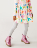 Pure Cotton Dinosaur Print Dress (2-7 Yrs)