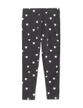Cotton Rich Heart Leggings