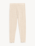 Cotton Rich Ribbed Leggings