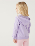 Cotton Rich Zip Hoodie (2-8 Yrs)