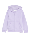 Cotton Rich Zip Hoodie (2-8 Yrs)