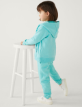 Cotton Rich Zip Hoodie (2-8 Yrs)