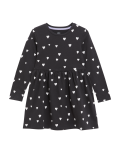Pure Cotton Heart Print Dress