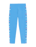 Cotton Rich Flower Leggings