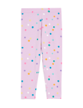 Cotton Rich Spotted Leggings