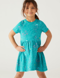 Pure Cotton Flamingo Dress