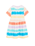 Pure Cotton Tie Dye Dress (2-8 Yrs)