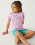 Pure Cotton Flamingo T-Shirt