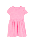 Cotton Blend Dress (2-8 Yrs)