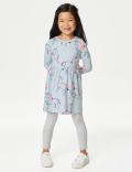 Pure Cotton Unicorn Dress (2-8 Yrs)