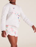 Cotton Melon Print Shorts (2-7 Yrs)