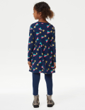Pure Cotton Shooting Star Dress (2-8 Yrs)
