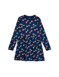 Pure Cotton Shooting Star Dress (2-8 Yrs)