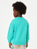 Cotton Rich Printed Sweatshirt (2-8 Yrs)