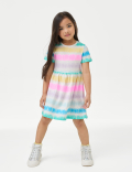 Pure Cotton Printed Dress (2-8 Yrs)