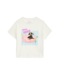 Pure Cotton Slogan T-Shirt (2-8 Yrs)
