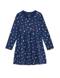 Pure Cotton Heart Dress (2-8 Yrs)