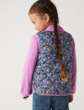 Floral Padded Gilet