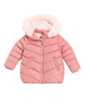 Stormwear&trade; Faux Fur Lined Hooded Padded Coat (2-7 Yrs)