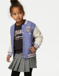 Cotton Rich Embroidered Bomber (2-8 Yrs)