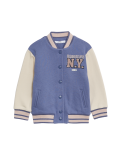 Cotton Rich Embroidered Bomber (2-8 Yrs)