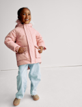 Cotton Rich Faux Fur Hooded Parka (2-8 Yrs)
