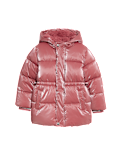 Metallic Waisted Hooded Parka (2-8 Yrs)