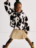 Animal Print Hooded Jacket (2-8 Yrs)