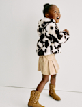 Animal Print Hooded Jacket (2-8 Yrs)