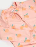 Peach Long Sleeve All In One (2-8 Yrs)