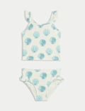 2pc Shell Swimsuit (2-8 Yrs)