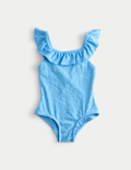 Shell Frill Swimsuit (2-8 Yrs)