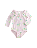Lemon Long Sleeve Swimsuit (2-8 Yrs)