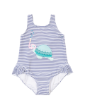 3D Turtle Swimsuit (2-7 Yrs)