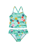 Hawaiian Print Tankini Set (2-7 Yrs)