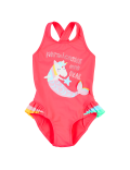 Mermicorns are Real' Slogan Swimsuit (2-7 Yrs)