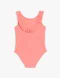 Frill Textured Swimsuit