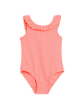 Frill Textured Swimsuit