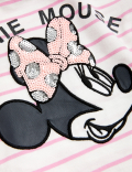 Pure Cotton Minnie Mouse™ Sequin T-Shirt (2-8 Yrs)