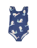 Mermicorn Print Swimsuit (2-7 Yrs)