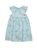 Pure Cotton Frozen&trade; Print Dress (2-7 Yrs)