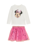 2pc Minnie Mouse&trade; Top & Bottom Outfit