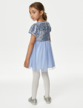 Disney Frozen™ Sequin Tulle Dress (2-8 Yrs)