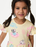 Pure Cotton Peppa Pig™ Dress (2-8 Yrs)