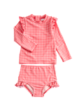 2pc Gingham Swim Set (0-3 Yrs)