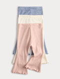 3 Pack Waffle Kickflare Leggings (0-3 Yrs)